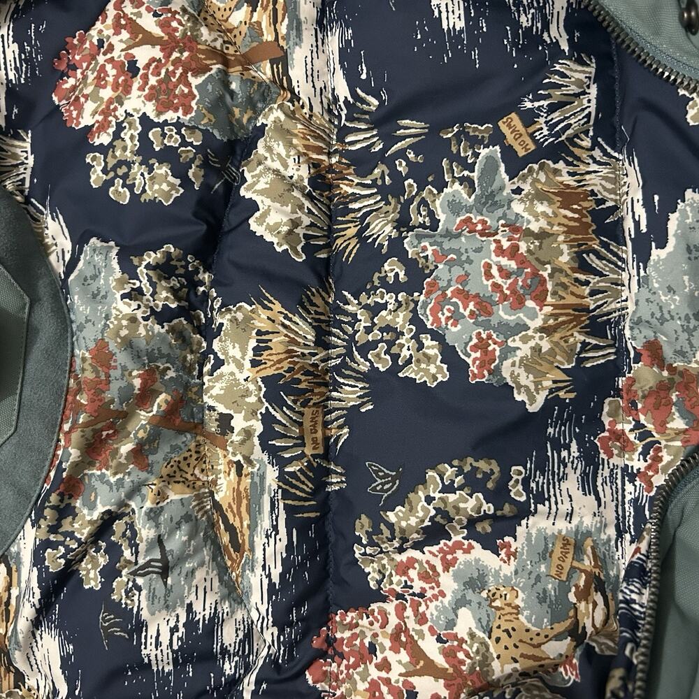 Patagonia Women’s Bivy Hooded Down Vest Size Large Cute Lining - Picture 5 of 7